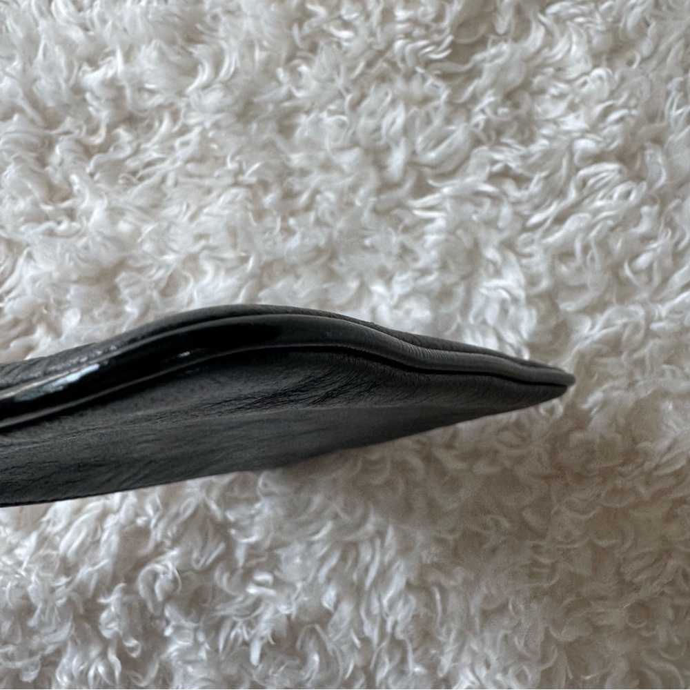 Coach Vintage Poppy Black And Silver Wristlet - Picture 9 of 10